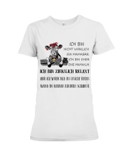 cow mug - I'm more of a mama cow german vs Premium Fit Ladies Tee thumbnail