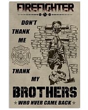 Firefighter Brother 11x17 Poster front