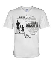 Make it the meaningful message to your daughter V-Neck T-Shirt thumbnail