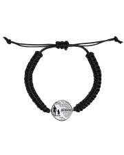 Make it the meaningful message to your daughter Cord Circle Bracelet thumbnail