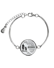 Make it the meaningful message to your daughter Metallic Circle Bracelet thumbnail