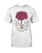 family T-shirt - to granddaughter - never lose Premium Fit Mens Tee thumbnail