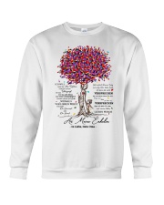 family T-shirt - to granddaughter - never lose Crewneck Sweatshirt thumbnail