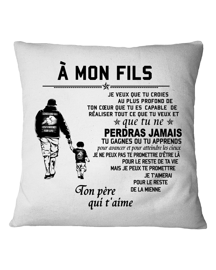 Make it the meaningful message to your son Square Pillowcase