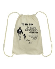 Make it the meaningful message to your son Drawstring Bag thumbnail