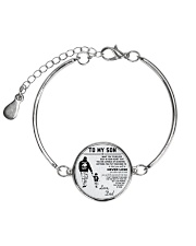 Make it the meaningful message to your son Metallic Circle Bracelet thumbnail