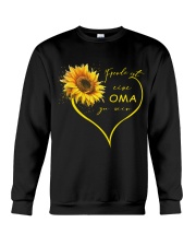 sunflower T-shirt - being a Nana german vs Crewneck Sweatshirt thumbnail