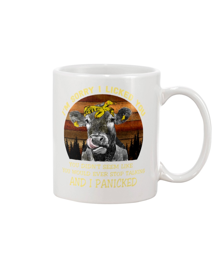 cow mug - I'm sorry I licked you Mug