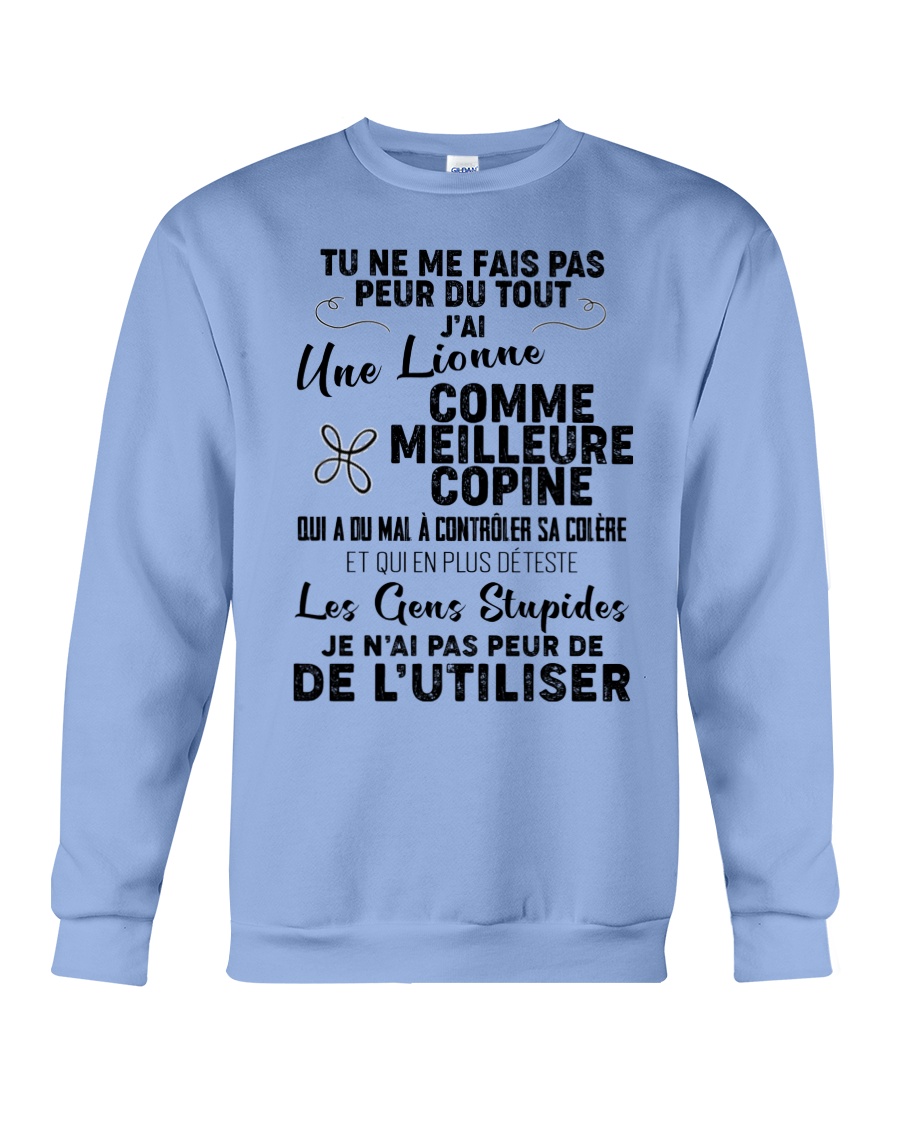 friendship mug - You can't scare me Crewneck Sweatshirt