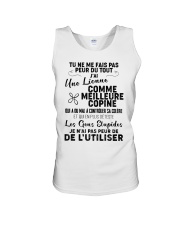 friendship mug - You can't scare me Unisex Tank thumbnail