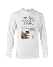 Make it the meaningful message to your son Long Sleeve Tee thumbnail