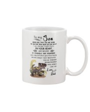 Make it the meaningful message to your son Mug front