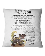 Make it the meaningful message to your son Square Pillowcase thumbnail