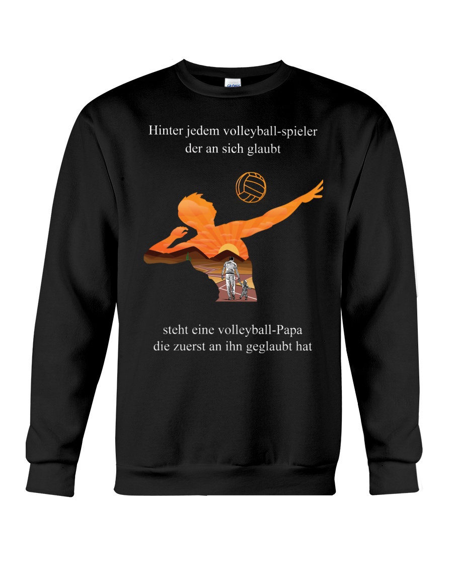 volleyball mug -to dad-volleyball player Crewneck Sweatshirt