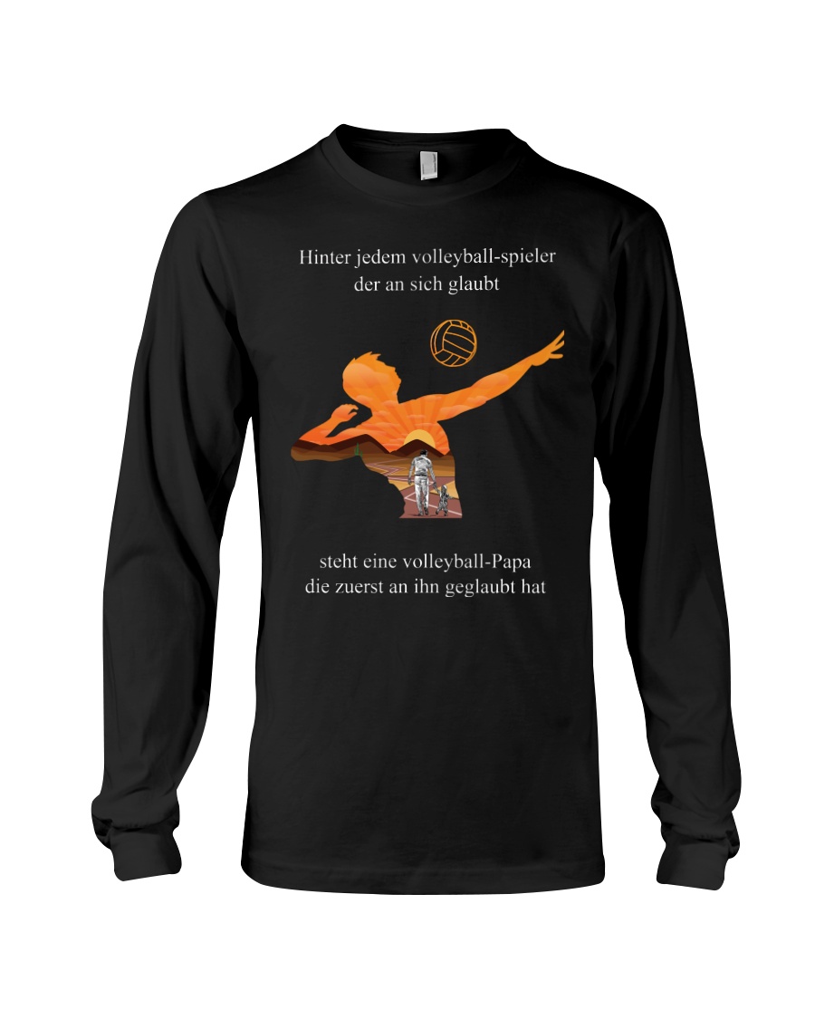 volleyball mug -to dad-volleyball player Long Sleeve Tee