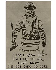I don't know how 11x17 Poster front