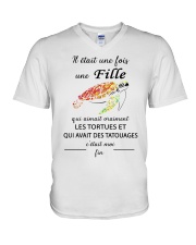 turtle mug - once upon a time V-Neck T-Shirt thumbnail