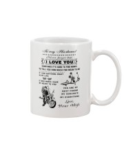 Biker mug - To my husband - I love you Mug thumbnail