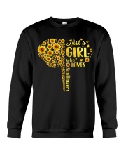 Sunflower girl Crewneck Sweatshirt thumbnail