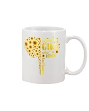 Sunflower girl Mug thumbnail