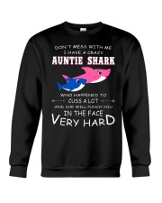 shark T-shirt - Don't mess with me Crewneck Sweatshirt thumbnail
