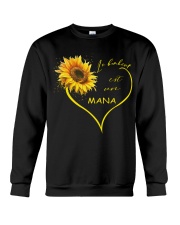 sunflower T-shirt - being a Nana french vs Crewneck Sweatshirt thumbnail