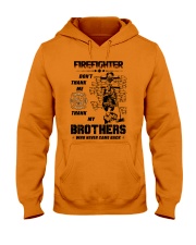 Firefighter Brother Hooded Sweatshirt thumbnail