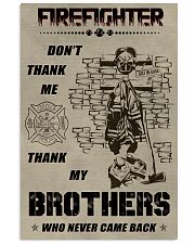 Firefighter Brother 11x17 Poster front