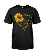 sunflower mug- being a Nana Premium Fit Mens Tee thumbnail