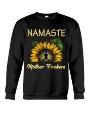 sunflower T-shirt - yoga Namaste Crewneck Sweatshirt thumbnail