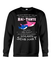 shark mug - Don't mess with me german vs Crewneck Sweatshirt thumbnail