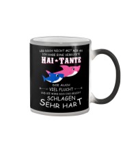 shark mug - Don't mess with me german vs Color Changing Mug thumbnail