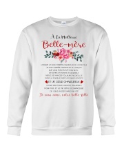 family mug - to mother-in-law Crewneck Sweatshirt thumbnail