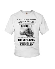 family T-shirt - I asked God German vs Youth T-Shirt thumbnail