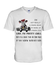cow mug - I'm more of a mama cow V-Neck T-Shirt thumbnail