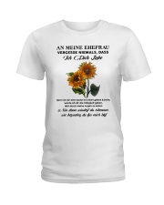 sunflower mug - to wife - never forget that Ladies T-Shirt thumbnail