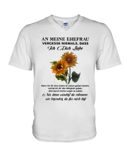 sunflower mug - to wife - never forget that V-Neck T-Shirt thumbnail