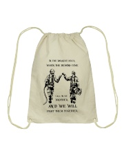 Call On Me Brother Drawstring Bag thumbnail