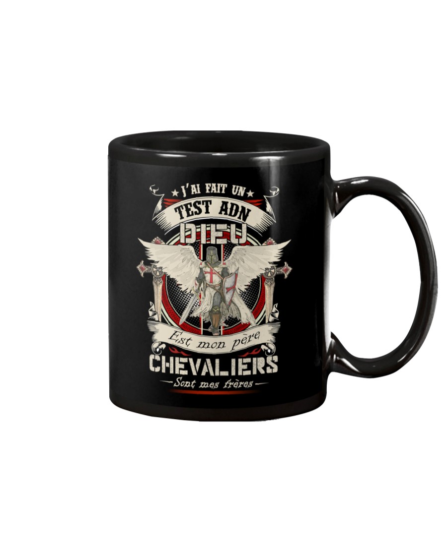 knight mug - knights are my brothers french vs Mug