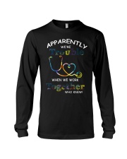 medical T-shirt - we're trouble Long Sleeve Tee thumbnail