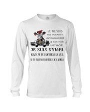 cow T-shirt - I'm more of a mama cow french vs Long Sleeve Tee thumbnail