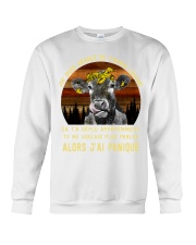 cow T-shirt - I'm sorry I licked you french vs Crewneck Sweatshirt thumbnail