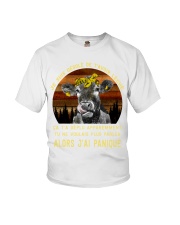 cow T-shirt - I'm sorry I licked you french vs Youth T-Shirt thumbnail