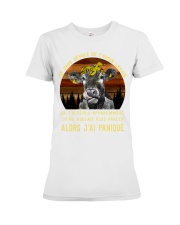 cow T-shirt - I'm sorry I licked you french vs Premium Fit Ladies Tee thumbnail