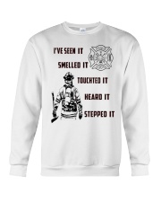 Firefighter Poster Crewneck Sweatshirt thumbnail