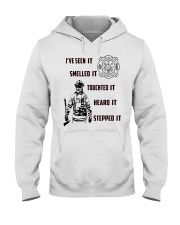 Firefighter Poster Hooded Sweatshirt thumbnail