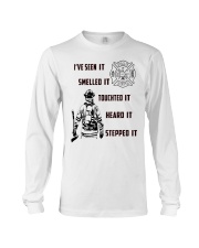 Firefighter Poster Long Sleeve Tee thumbnail