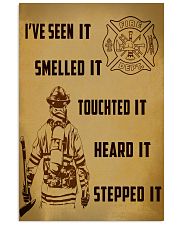 Firefighter Poster 11x17 Poster front