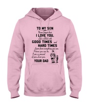 To my son good time Hooded Sweatshirt thumbnail