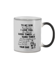 To my son good time Color Changing Mug thumbnail